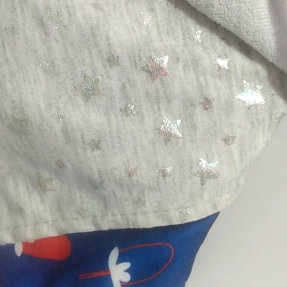 STARS & DREAMERS GIRL'S JULY 4TH SUNGLASSES AND BANDANA BIBS 4 PIECE SET… - Picture 6 of 9